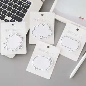 Giấy 4 Thiết kế 30 trang dính Memo Pad đơn giản loạt trang trí viết Memo Set cho nhật ký sổ lưu niệm DIY Album cho trẻ em