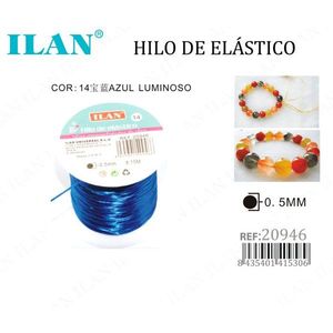 Fil élastique Ilan 0,5 mm 15 m pour la création de bijoux et la fabrication de perles - Product Image 1