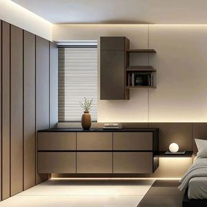 Gabinetes de Madera, Gabinete de Almacenamiento, Despensa, Estilo Moderno Minimalista, Gabinetes de Cocina Personalizados para Muebles de Hogar - Product Image 2