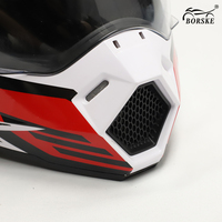 Casque de moto professionnel personnalisé tout-terrain ADV, casque de course moto, motocross, casque intégral cross