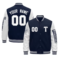 Veste de baseball épaisse 400 GSM, logo personnalisé brodé, veste varsity pour hommes, streetwear, vente en gros OEM