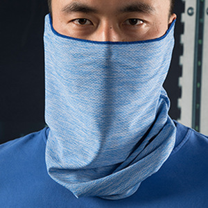 Cache-cou rafraîchissant Jiemeirui, taille unique, gris clair, séchage rapide, anti-transpiration, masque facial pour le cyclisme, protection solaire extérieure - Product Image 4