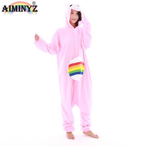 <span class=keywords><strong>Pijama</strong></span> de Forro <span class=keywords><strong>Polar</strong></span> con Capucha de Dibujos Animados de Animales, Personalizable, de Alta Calidad, Tallas Grandes, para Primavera/Invierno, para Adultos, ODM - Product Image 2