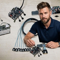 8654 8i ke 8x Kabel Data SATA 7-Pin untuk Sistem Penyimpanan