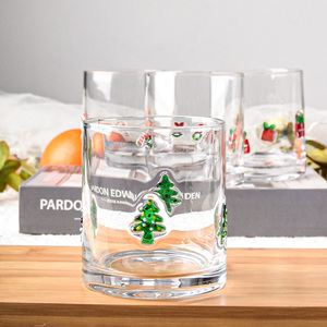 Tasse à boire en verre highball côtelé unique et moderne pour bière, soda, eau, café, style au design classique pour les fêtes de mariage - Product Image 4