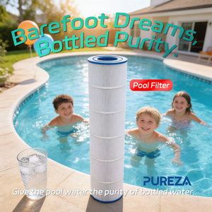Cartouche de filtre de <span class=keywords><strong>piscine</strong></span> PUREZA à haut débit 26x7 pouces, remplacement antibactérien pour spa, <span class=keywords><strong>piscine</strong></span> et jacuzzi - Product Image 4