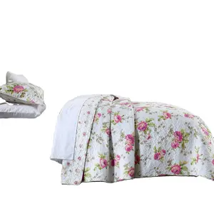 Edredones conjunto colcha cama king size, cama de luxo estampada