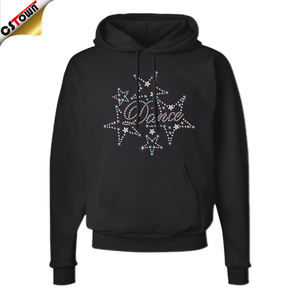 Danse en gros avec des étoiles fer sur des motifs de transfert de strass - Product Image 6