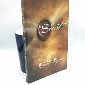 Best-selling The secret educational custom softcover novel english reading book for adults printing stock books wholesale