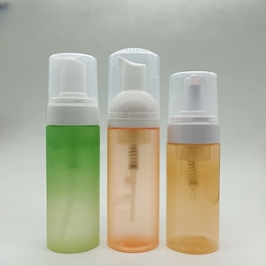 Botella de bomba de espuma para pestañas vacía de 2oz, 30ml, 50ml, 60ml, espuma limpiadora de jabón de manos, botella de bomba de espuma transparente de oro rosa para niños - Product Image 2