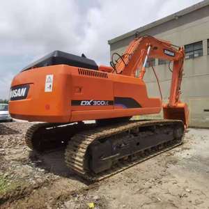 Daewoo รถขุดตีนตะขาบ DX300LC มือสองพร้อมเครื่องยนต์100% เกาหลีต้นกำเนิดประสิทธิภาพการดำเนินงานสูง - Product Image 2