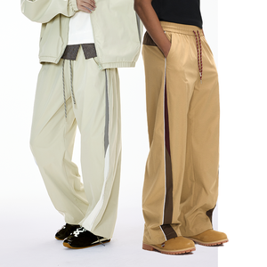 QUICKSHOW personnalisé Baggy côté rayure survêtement <span class=keywords><strong>pantalon</strong></span> hommes Vintage réfléchissant Polyester <span class=keywords><strong>Parachute</strong></span> <span class=keywords><strong>pantalon</strong></span> hommes mode formation <span class=keywords><strong>pantalon</strong></span> - Product Image 4