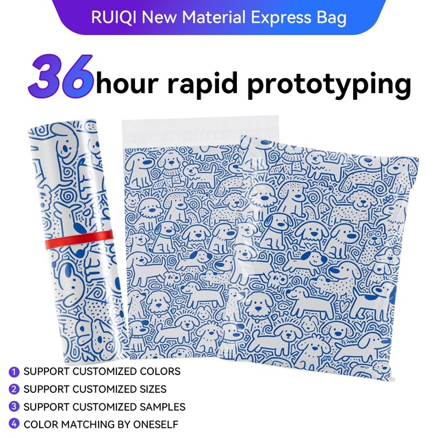 RUIQI Eco-Friendly Customizable Plastic Mail Bag-Durable Express Packaging with Custom Logo