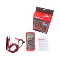Multimètre numérique UNI-T True RMS UT890C UT890D+ avec sélection manuelle de la plage, testeur de fréquence AC/DC, de capacité et de température, rétroéclairage
