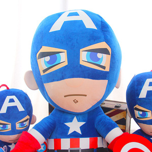 Peluche de Spiderman, <span class=keywords><strong>Muñeco</strong></span> de Película de DC, Héroe Americano, Capitán América, Batman, Iron Spider-Man, Peluche de Juguete para Niños, Regalos - Product Image 4