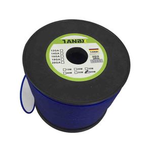 Tanbx <b>Car</b> Audio Power Control Cable 18 Awg Copper Conductor Pvc Insulation Flame Retardant For Vehicle <b>Amplifier</b> Wiring - Product Image 3