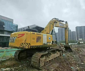 Excavatrice sur chenilles utilisée SANY SY205 de 20 tonnes Excavatrice d'occasion de marque chinoise SY75C-9 sy135c-9 excavatrice sy215c - Product Image 4