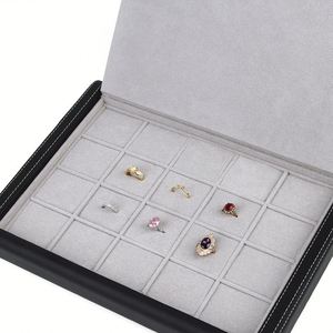 Paper Jewelry Packaging <b>Box</b> Velvet Necklace Eco Paper Earring Ring - Product Image 4