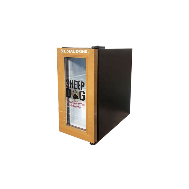 Commercial Counter Top Bottle Wine Cooler for Whisky Vodka Brandy Storage & Display SC16