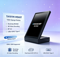 Écran de table 10,1 pouces, système double Android/Windows, lecture vidéo 4K, support ODM/OEM personnalisé