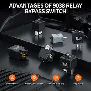 Точный мониторинг реле автомобильного топливного насоса, обходной диагностический инструмент, реле, тестер защиты, замена 9036/9037/9038 - Product Image 5