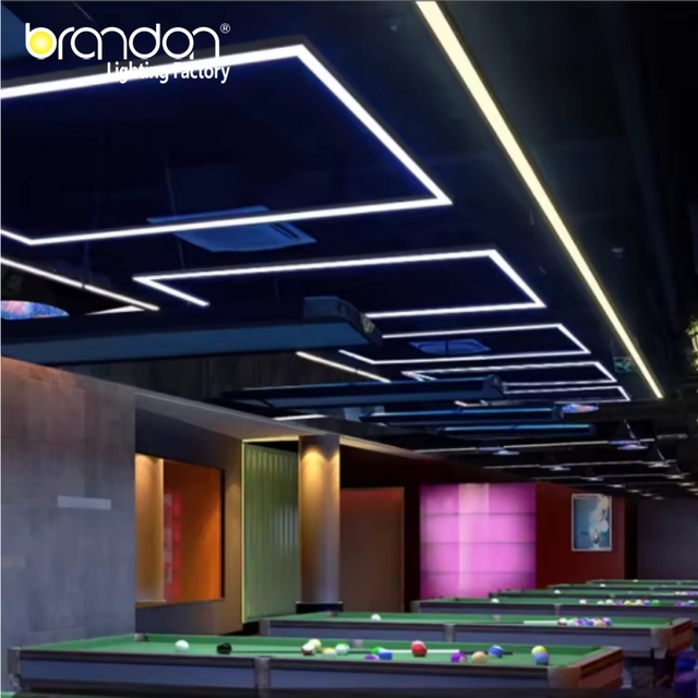 Brandon Ultra-High Quality Commercial Grade LED Pendant Light Linear Restaurant Lighting Project in Bulk