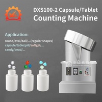 DXS100-2 opération facile moule personnalisé petite capsule tablette comptage manuel de la machine