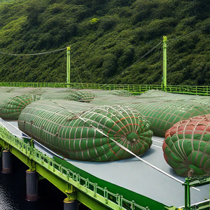 Sac d'eau de précharge pour pont routier en PVC de grande capacité, machine de construction souple pour les projets de test de pression - Product Image 5