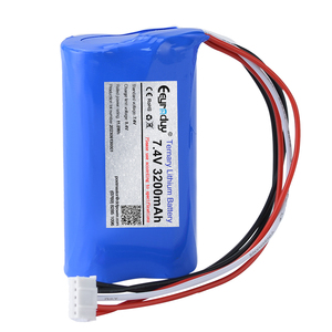 ก้อนแบตเตอรี่ลิเธียมไอออน18650 3200mAh 7.4V ชาร์จ2S1P ได้11.1V 14.8V 22.2V 2600mAh 3000mAh 3500mAh 5Ah 4.4Ah สำหรับอุปกรณ์ทางการแพทย์ - Product Image 1