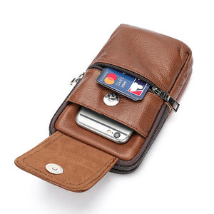 Tas Selempang Kulit Asli Pria MARRANT, Dompet Ponsel, Tas Pinggang Kulit, Tas Pinggang Pria - Product Image 6