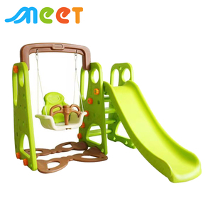 MT-HT001 Kids Plastic <strong>Swing</strong> and <strong>Slide</strong> <strong>Set</strong> Indoor for Children - Product Image 4