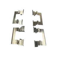 D1286 Kit d'accessoires de plaquette de frein automatique Clips de plaquette de frein à disque Kits de matériel en acier inoxydable pour INFINITI