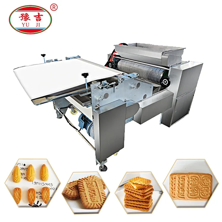 Durable and high-yield crisp biscuit making machine sugar cookie making machine biscuits mini machine