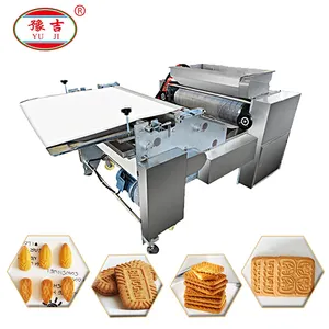 Прочная и высокопроизводительная машина для производства хрустящих печенья, машина для производства печенья