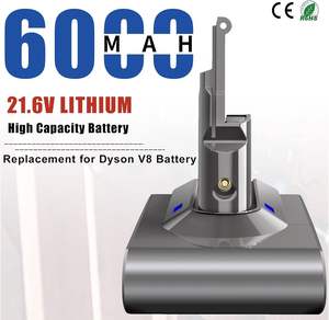 Pack de remplacement de <span class=keywords><strong>batterie</strong></span> Lithium-ion pour outil électrique <span class=keywords><strong>Dyson</strong></span> <span class=keywords><strong>V8</strong></span> <span class=keywords><strong>ABSOLUTE</strong></span> <span class=keywords><strong>V8</strong></span> ANIMAL <span class=keywords><strong>V8</strong></span> MOTORHEAD <span class=keywords><strong>V8</strong></span> FLUFFY - Product Image 2