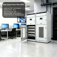 Filtre de puissance actif (APF) pour la réduction des harmoniques du 2ème au 50ème, 380-400V 690V, équipement de distribution d'énergie pour les usines de cosmétiques