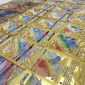 RARE GOLDEN CHARIZARD POKEMON CARD Pokemon Basic RARE Cards DX EX GX TAG TEAM V Vmax Vstar Meilleur cadeau - Product Image 2