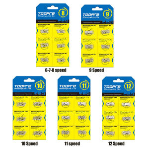 Eslabón rápido de <span class=keywords><strong>cadena</strong></span> MTB, 12V, <span class=keywords><strong>11V</strong></span>, 10V, 9V, 8V, velocidad para apretar, ciclismo de carretera, 6 pares, hebilla mágica para <span class=keywords><strong>bicicleta</strong></span> - Product Image 3