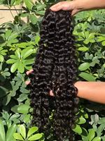 Extensions de cheveux 12A de qualité supérieure, double trame, pour femme, boucles sirène, cheveux Remy non traités, naturels, humains, malaisiens, italiens, bouclés