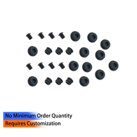 Meaogate Bouchons en caoutchouc silicone personnalisés, diverses tailles, capuchons de protection NBR/EPDM, bouchons d'étanchéité industriels, service de moulage de caoutchouc