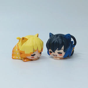Set de 6 Figuras de Anime de 6 cm de Kimetsu No Yaiba: Tanjirou, Nezuko, Gato Durmiendo, <span class=keywords><strong>Anya</strong></span>, Yor, Juguete de Regalo Japonés - Product Image 4