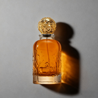 Flacon de parfum ODM 100 ml, flacon en verre de qualité supérieure, conteneur en verre vide, bouchon en zamac avec pulvérisateur, boîte d'emballage disponible