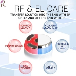 Appareil de mésothérapie par électroporation sans aiguille avec <span class=keywords><strong>EMS</strong></span>, refroidissement, chauffage, texture de peau brillante, minimisation des pores - Product Image 6