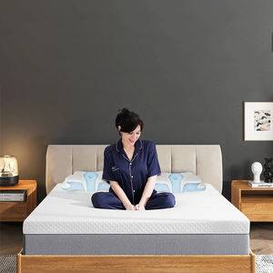 Colchón de espuma viscoelástica <span class=keywords><strong>para</strong></span> cama, colchón con infusión de Gel de 2 pulgadas de grosor <span class=keywords><strong>para</strong></span> cama Queen, almohadillas de colchón suaves <span class=keywords><strong>para</strong></span> dormir - Product Image 5