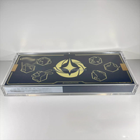 Boîte de protection magnétique transparente anti-UV personnalisée pour collection D23 2022-2026 Lorcana, étui de présentation en acrylique premium