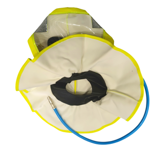 EN1146 Capot de dispositif respiratoire d'<span class=keywords><strong>évacuation</strong></span> d'urgence anti-buée et résistante au feu avec protection étendue du cou pour l'<span class=keywords><strong>évacuation</strong></span> d'urgence - Product Image 3
