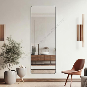 Espejo de Pared Decorativo para el Hogar, Personalizado, sin Cristal, Autoadhesivo, Flexible, Irrompible, para Baño, Maquillaje y Casa, Venta al Por Mayor - Product Image 1