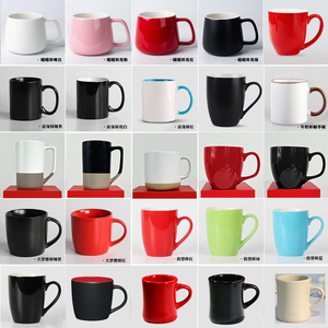 Ly cà phê gốm sứ in logo tùy chỉnh, quà tặng quảng cáo thương hiệu, men bóng - Product Image 2