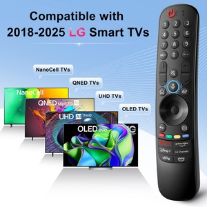 Control Remoto Mágico AN-MR24GA Compatible con Televisores Inteligentes <span class=keywords><strong>LG</strong></span> UHD <span class=keywords><strong>OLED</strong></span> QNED <span class=keywords><strong>NanoCell</strong></span> 4K 8K, Compatible con Modelos de TV <span class=keywords><strong>LG</strong></span> 2024-2018 - Product Image 3