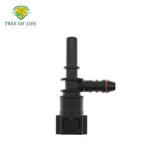 Automotive Fuel Line <b>Quick</b> <b>Connector</b> 7.89 Id6 Male Right Angle Tee For Motorcycle Fuel Injection System - Product Image 1